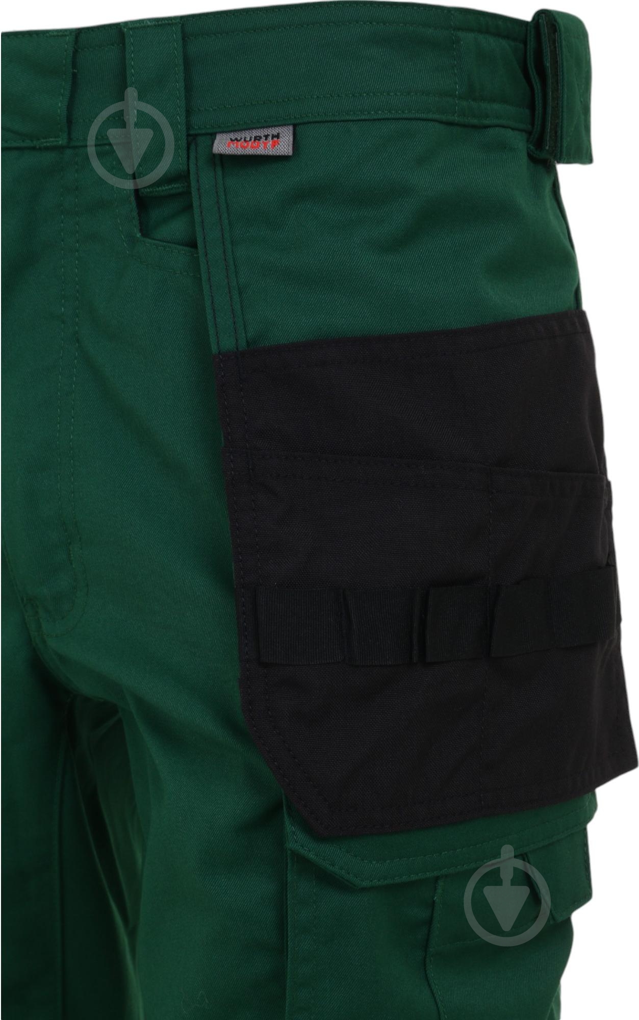 Брюки рабочие WURTH CETUS р. 5XL M403445447 зелено-черный - фото 9