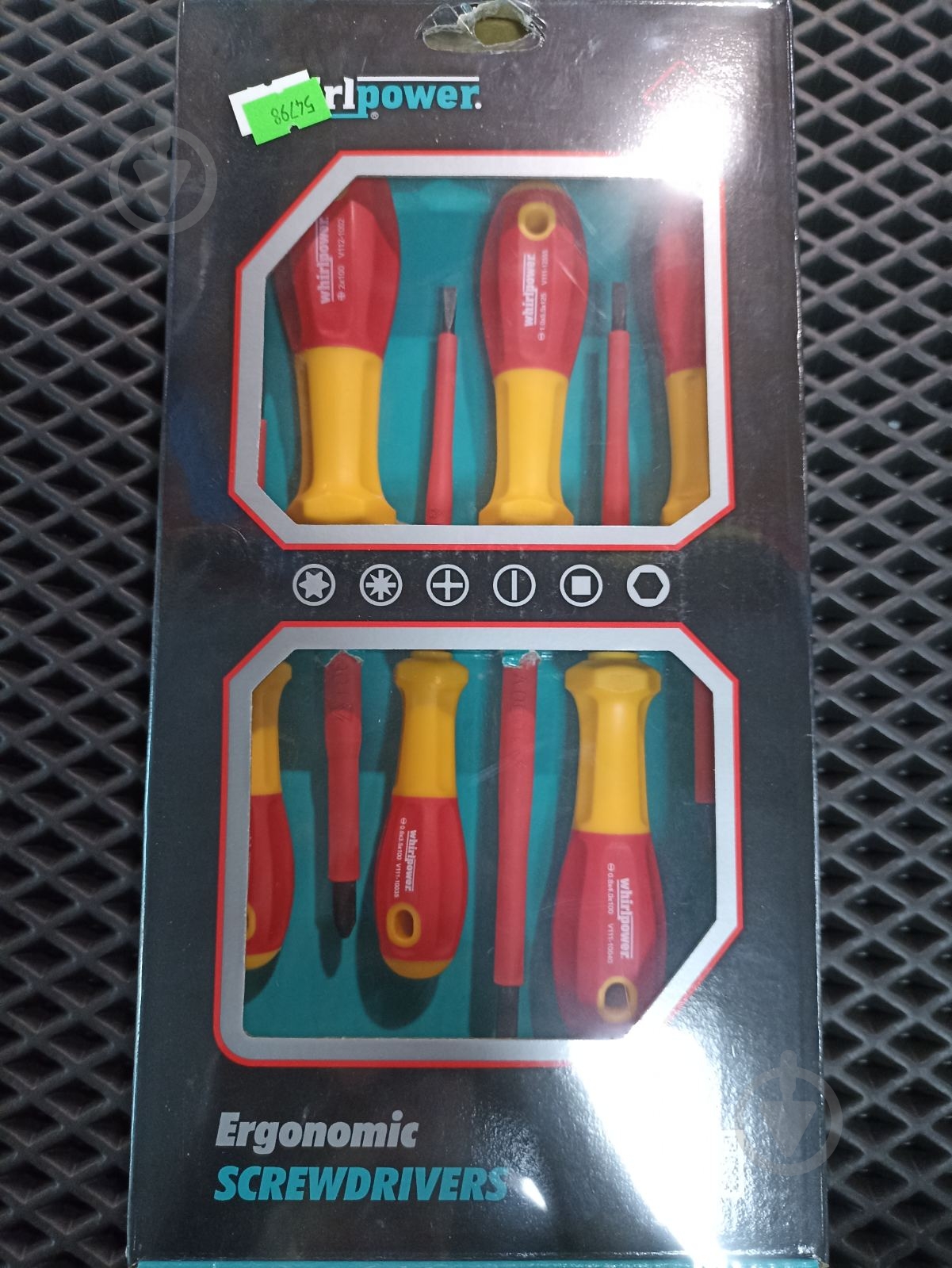 Набор отверток Whirlpower диэлектрических 6 шт. V11-306 (54798) - фото 4