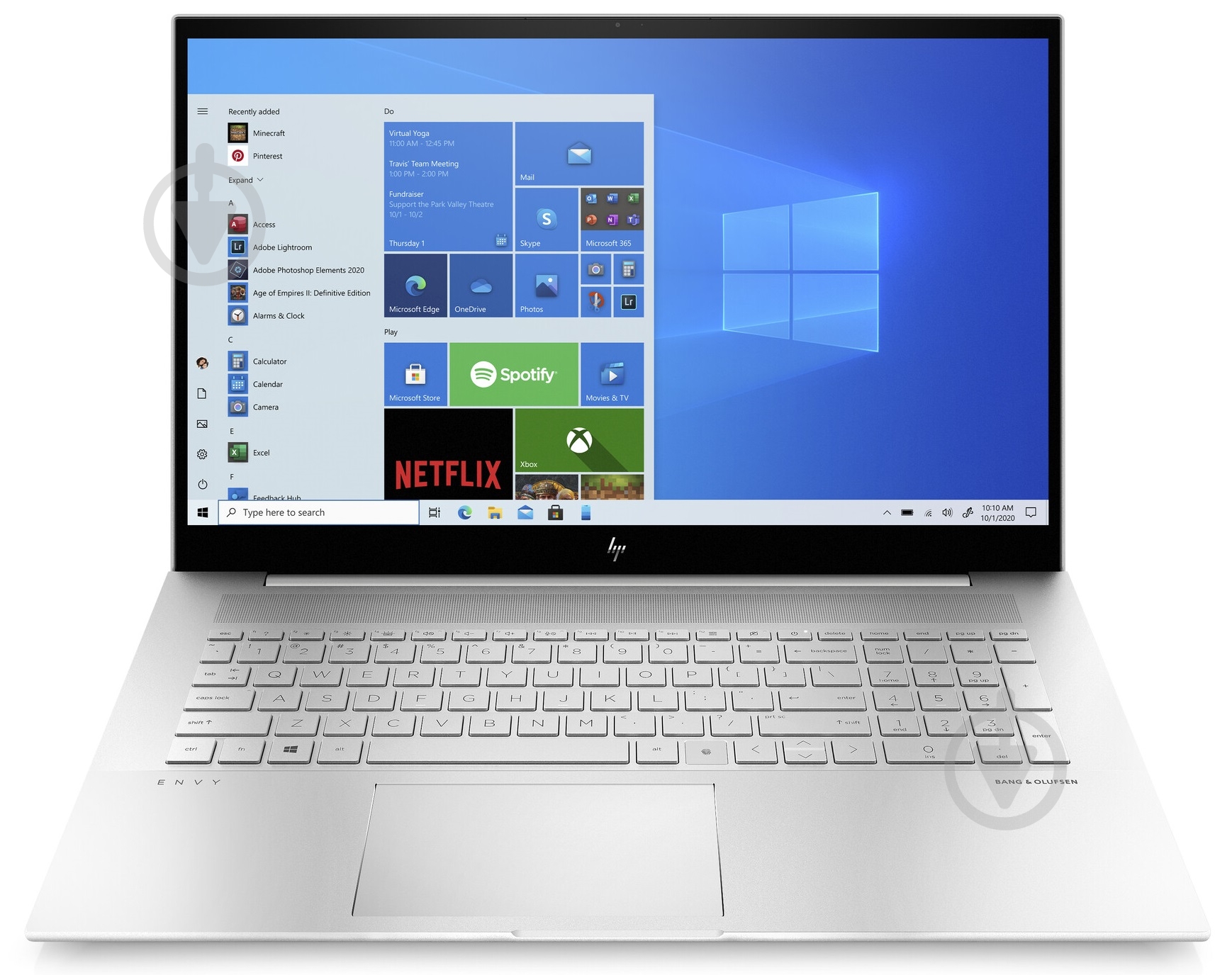 Ноутбук HP ENVY 15-ep0041ur 15,6 (22P35EA) silver - фото 7