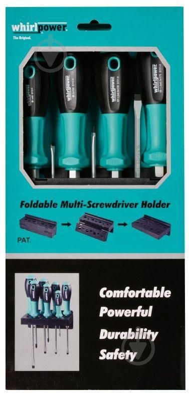 Набір викруток Whirlpower 7 шт. (23670) - фото 1 Набір викруток Whirlpower 7 шт. (23670) - фото 1