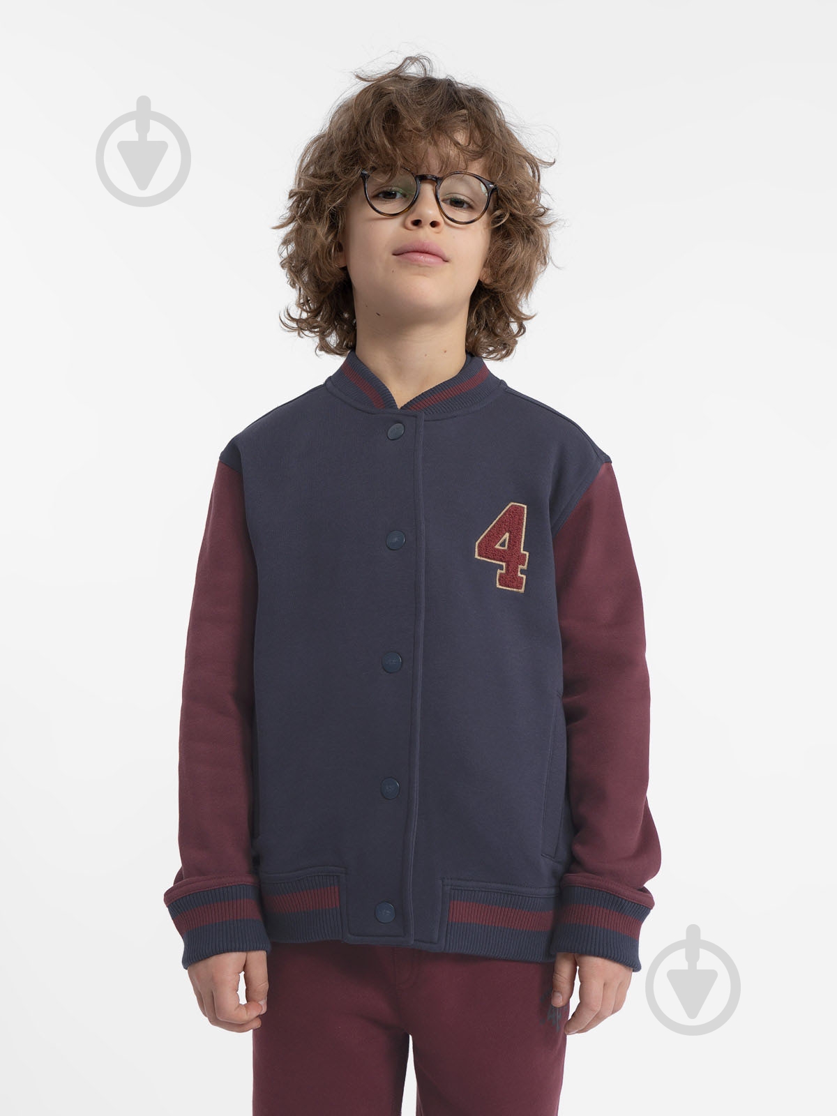 Джемпер 4F SWEATSHIRT M635 4FJAW23TSWSM635-31S синий - фото 1 Джемпер 4F SWEATSHIRT M635 4FJAW23TSWSM635-31S синий - фото 1