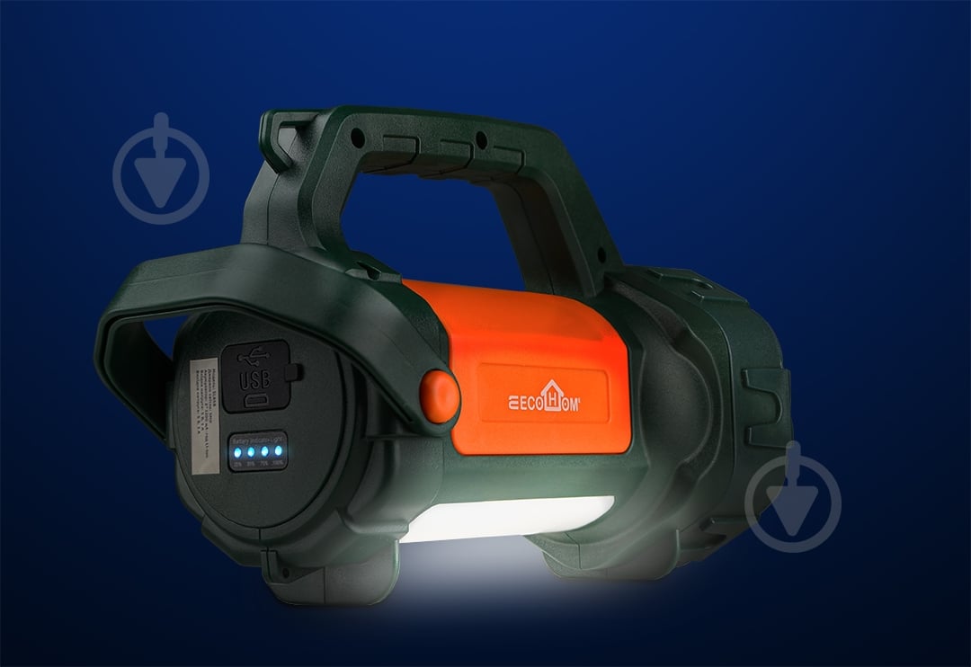 Ліхтар для кемпінгу ECOНОМЕ SL85B 200 Lm зелений ECO018001008 - фото 5