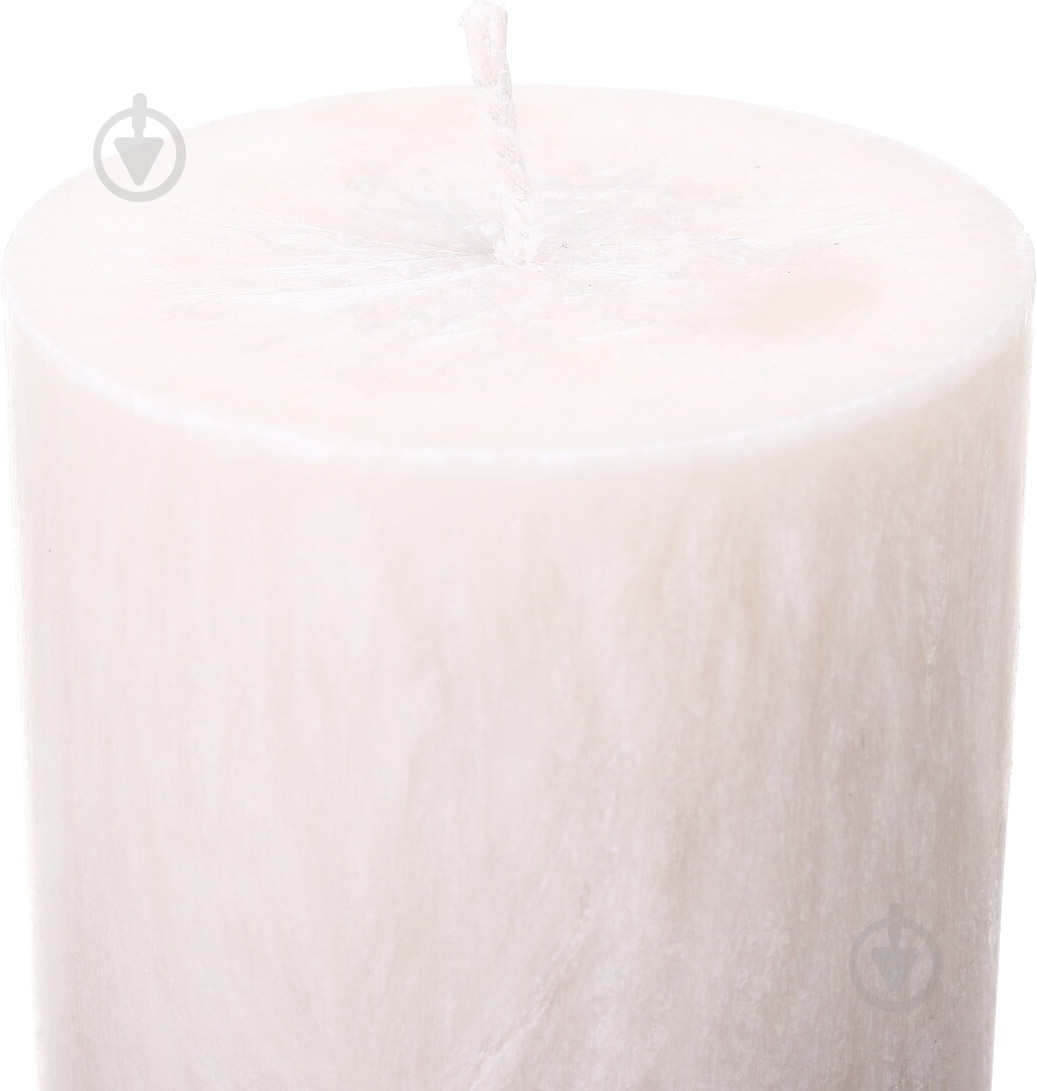 Свічка Циліндр пальмова бежева 6х26 см ТМ FAYNE - фото 3