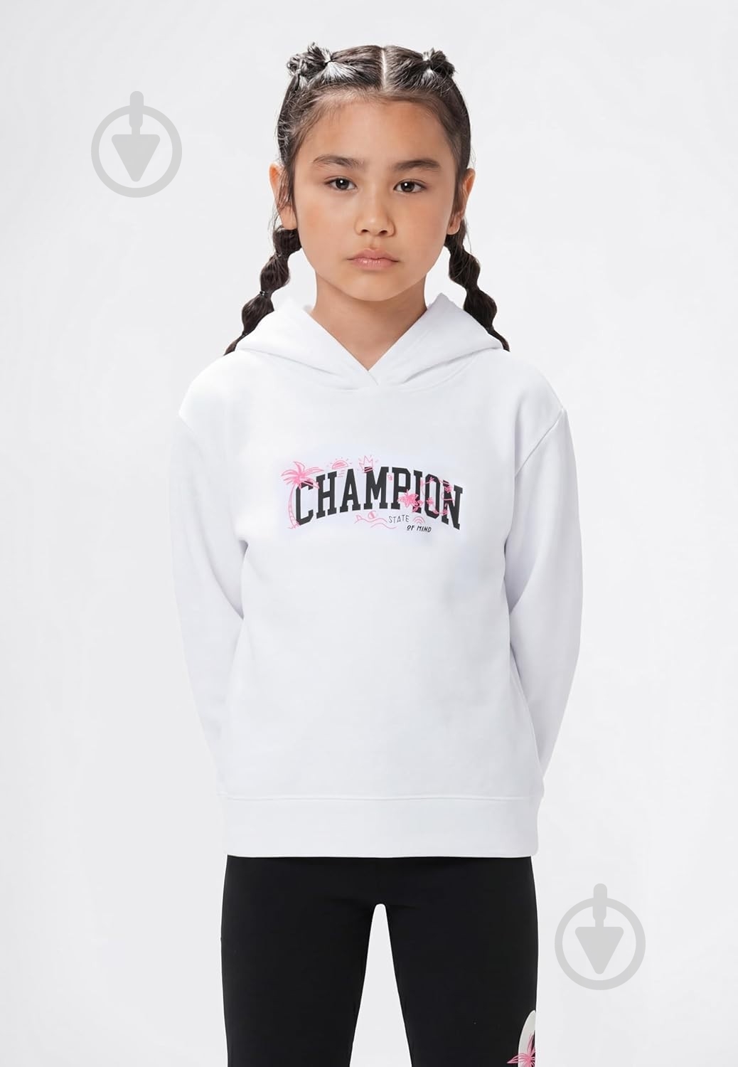 Худі Champion 405370-WW001 р.S білий - фото 1