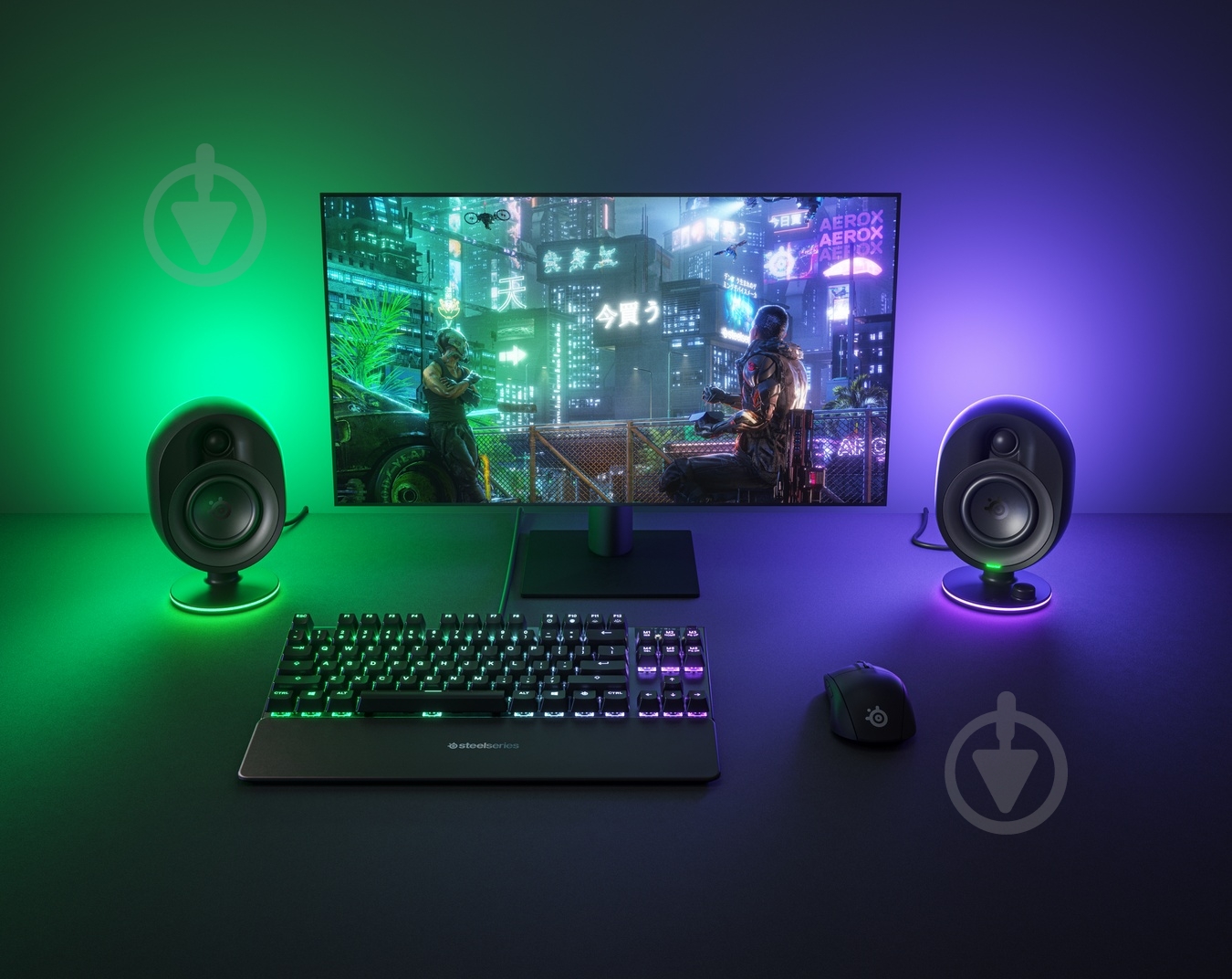 Акустическая система SteelSeries Arena 7 2.1 black (61543) - фото 6