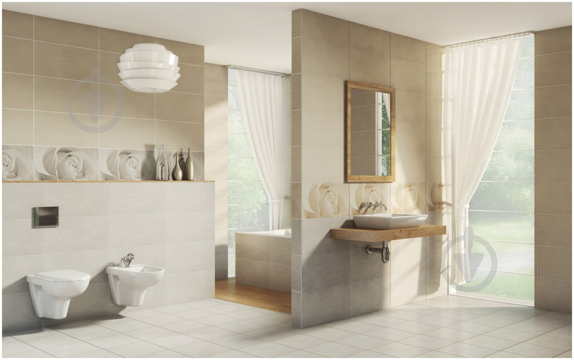 Плитка Opoczno Effecta beige 29,7x60 см - фото 3