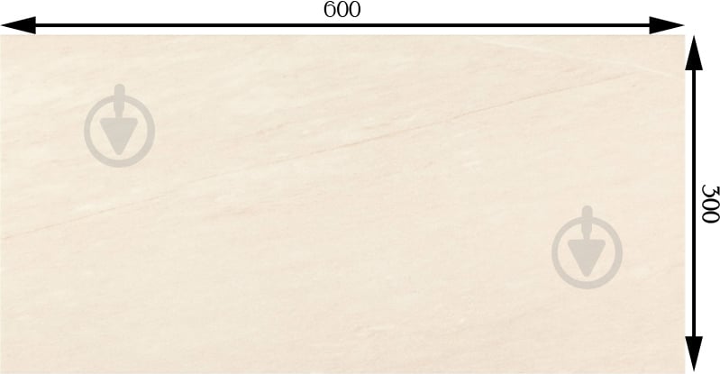 Плитка Opoczno Effecta beige 29,7x60 см - фото 2