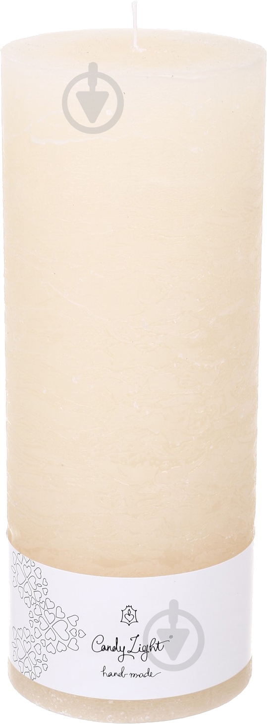 Свічка С10 10х25 см шампань Candy Light - фото 1
