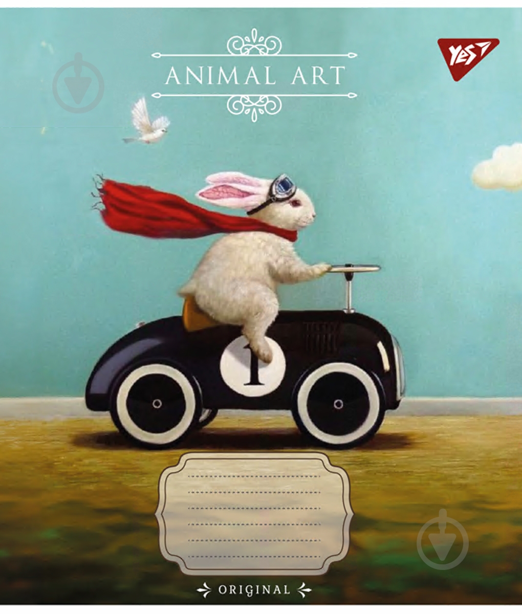 Зошит шкільний 48 аркушів лінія Animal art (767122) YES - фото 4 Зошит шкільний 48 аркушів лінія Animal art (767122) YES - фото 4