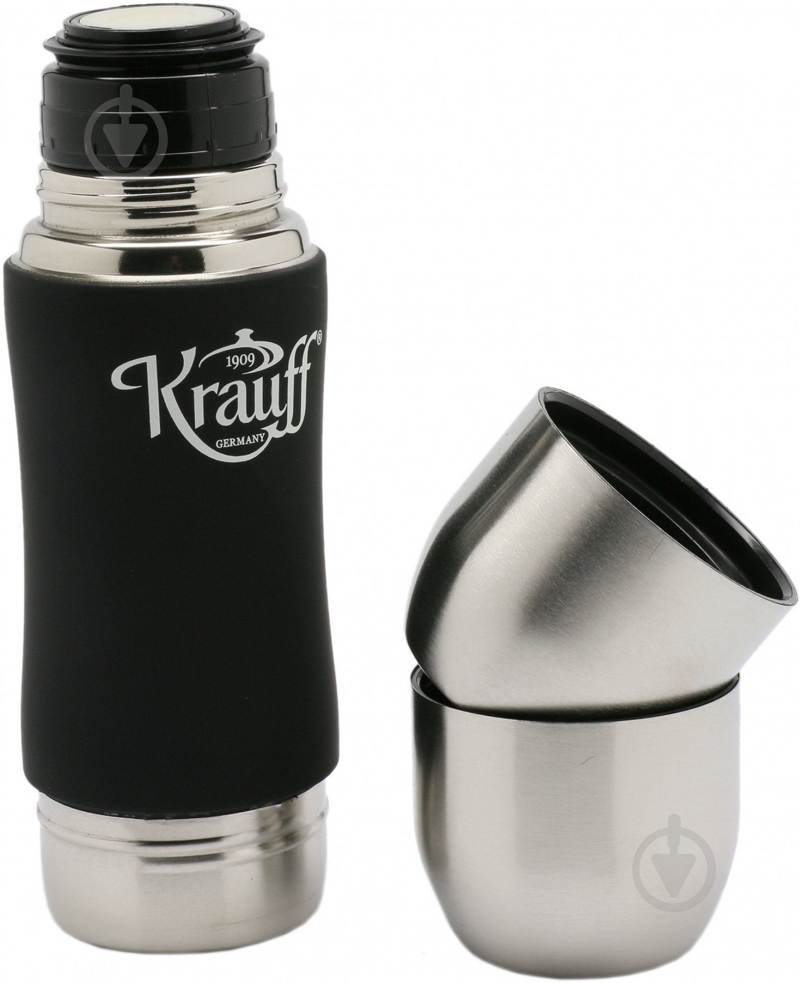 Термос Krauff 0,35 л черный 26-178-023 - фото 2