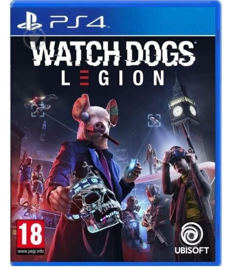 Игра Sony Watch Dogs Legion (PS4, Blu-Ray диск) - фото 1