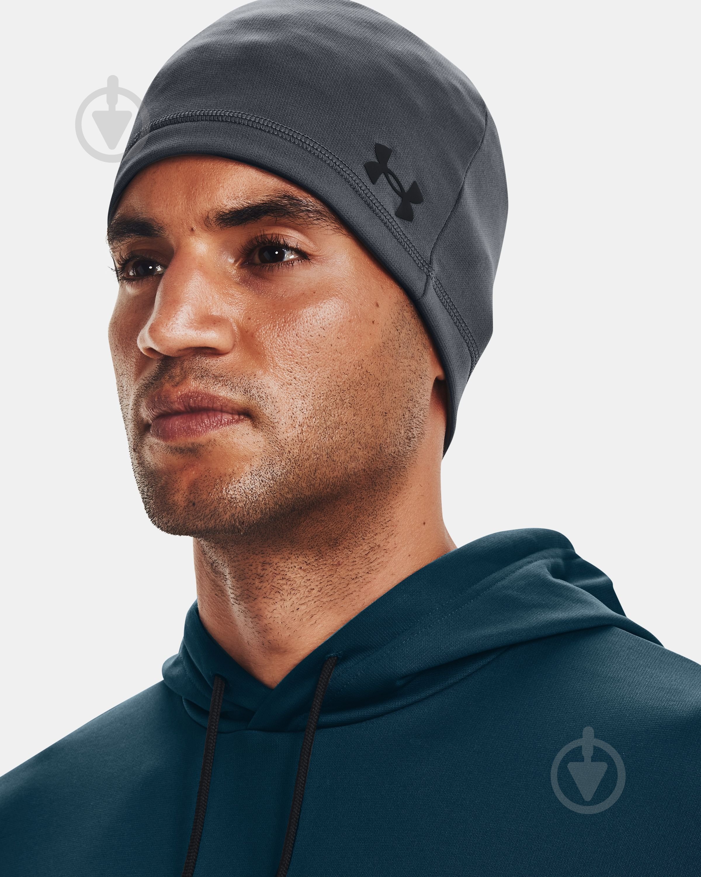Шапка Under Armour STORM BEANIE 1365918-012 р.OSFM сірий - фото 2