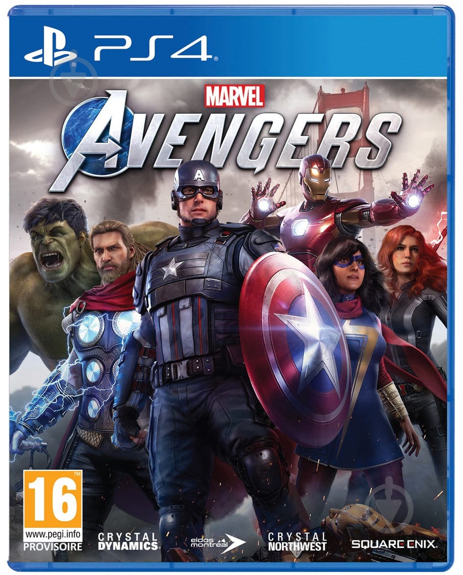 Гра Sony Marvel's Avengers: Earth's Mightiest Edition (PS4, Blu-Ray диск) - фото 1