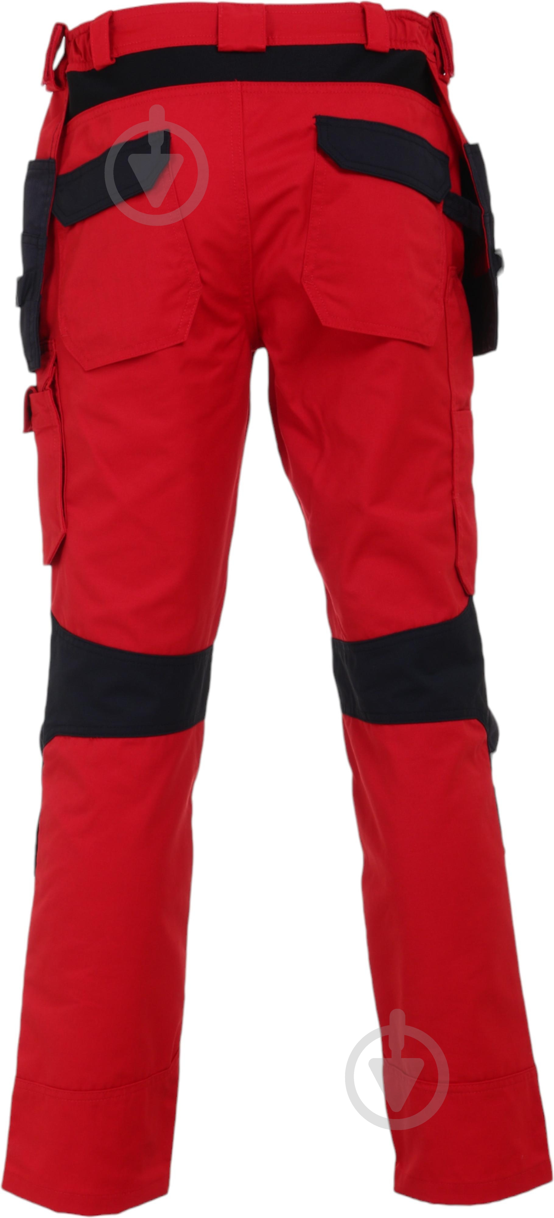 Штани робочі WURTH CETUS р. L M403446409 червоно-чорний - фото 8 Штани робочі WURTH CETUS р. L M403446409 червоно-чорний - фото 8