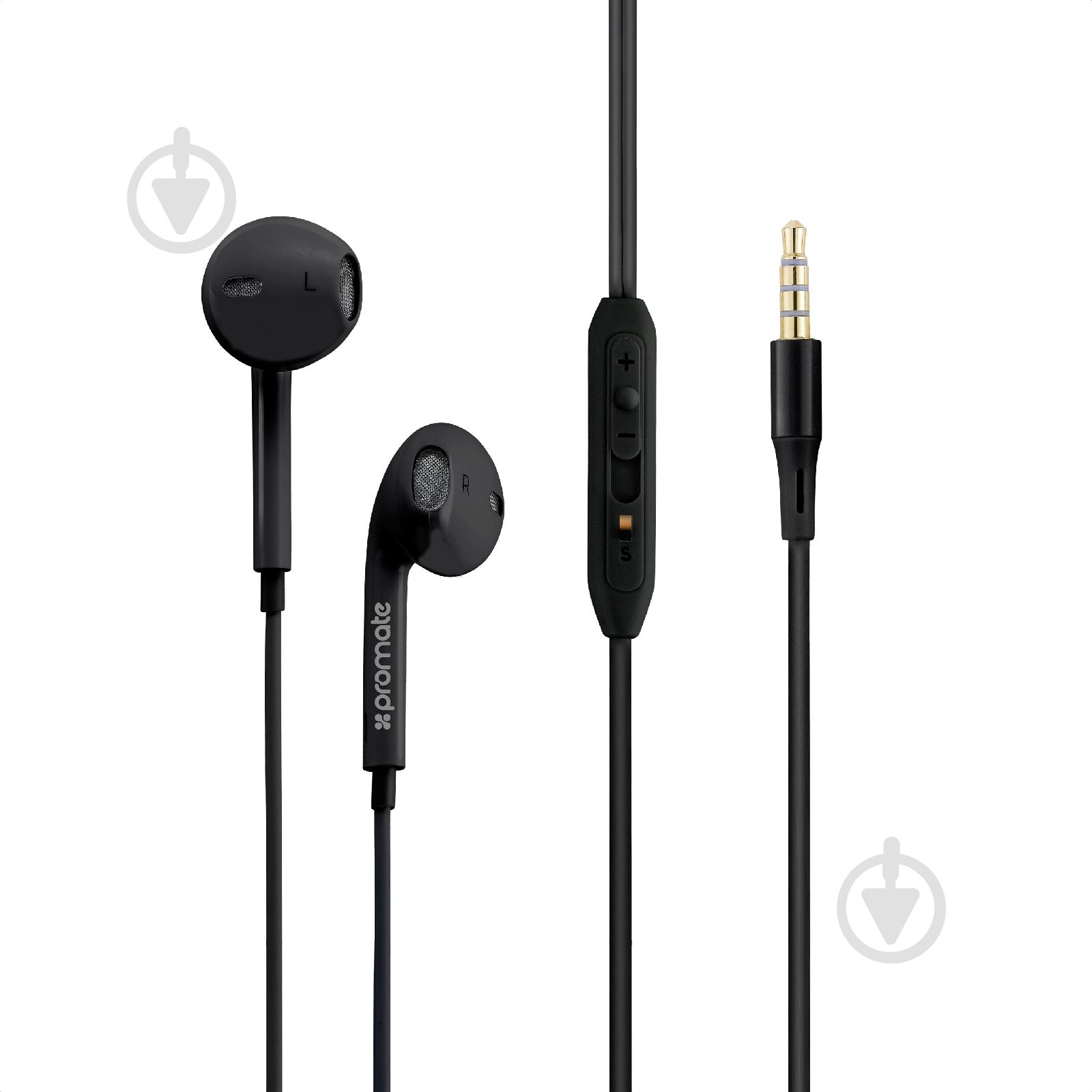 Наушники Promate gearPod-iS2 black (gearpod-is2.black) - фото 1