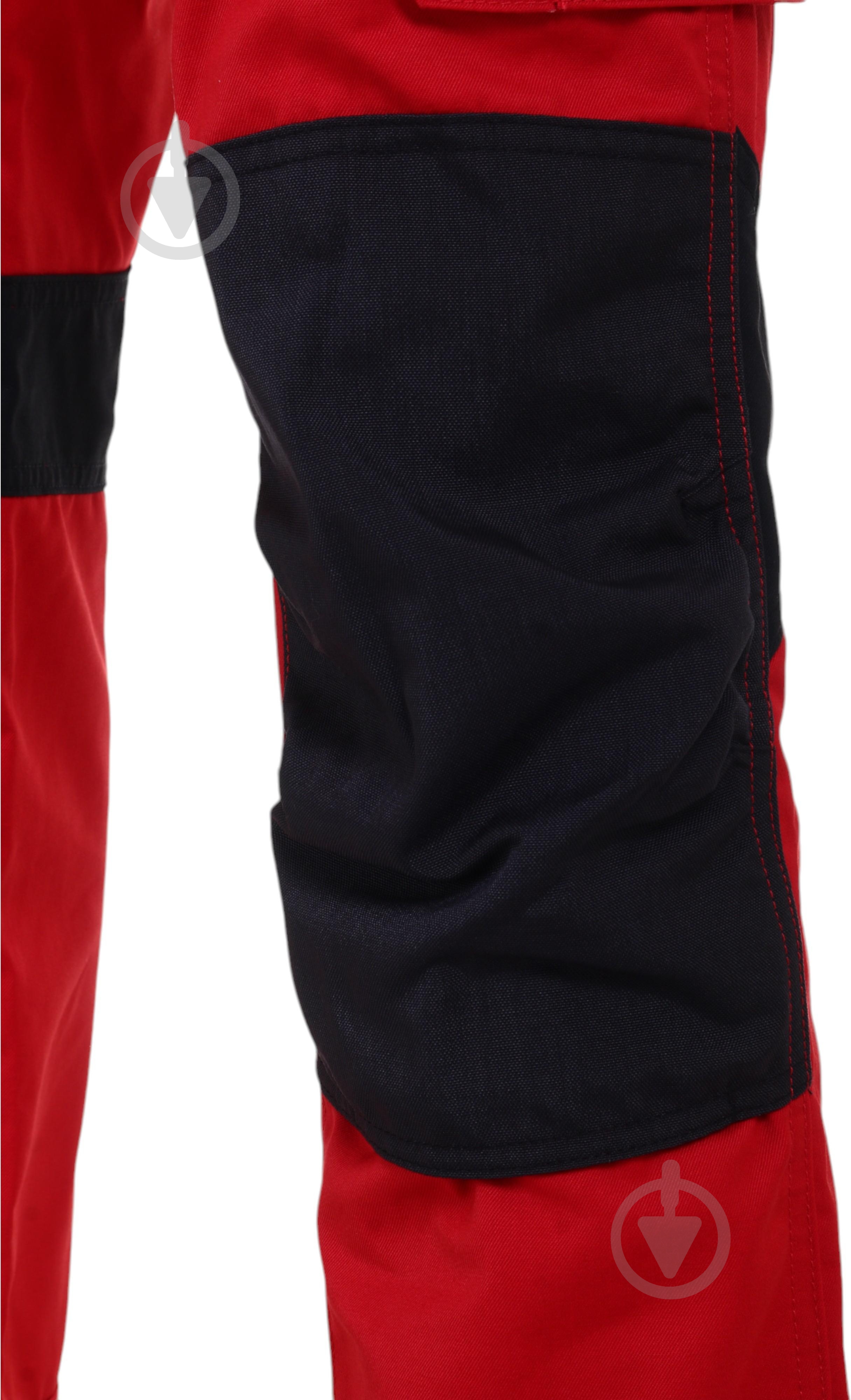 Штани робочі WURTH CETUS р. 6XL M403446451 червоно-чорний - фото 10