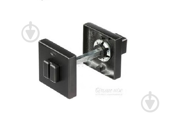 Фиксатор Convex 2145 WC матовый графит - фото 2 Фиксатор Convex 2145 WC матовый графит - фото 2