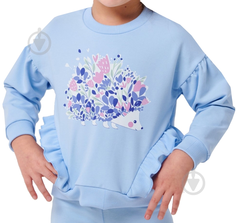 Джемпер для девочки Smil р.116 голубой 116554 - фото 1