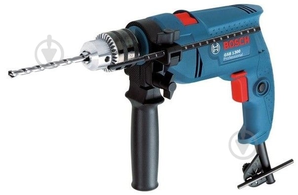 Дрель ударная Bosch Professional GSB 1300 RE 06011A1021 - фото 1