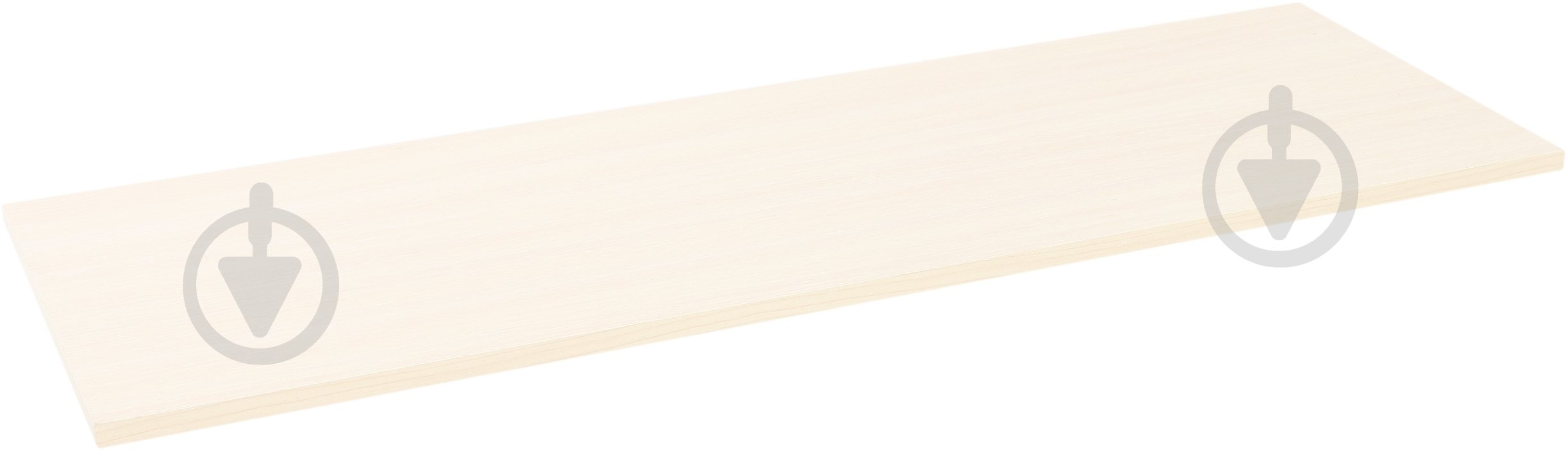 Полка DC ДСП 1000x340x16 дуб молочный - фото 1