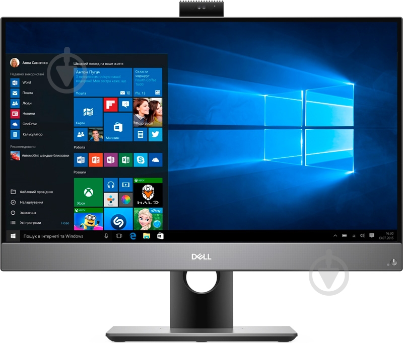 Моноблок Dell OptiPlex 7780 27 (N204O7780AIO_UBU) grey - фото 2