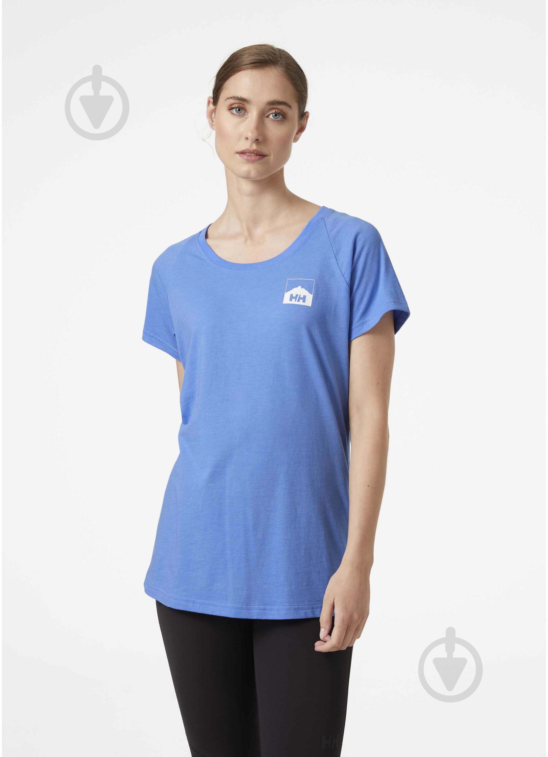 Футболка Helly Hansen 62985-620 р.L голубой - фото 1