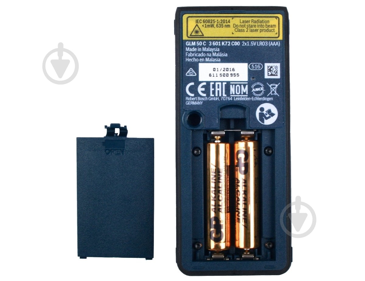Дальномер лазерный Bosch Professional GLM 50 С 0601072C02 - фото 12