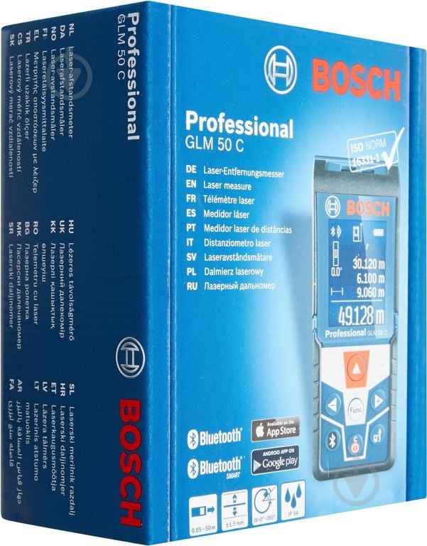 Дальномер лазерный Bosch Professional GLM 50 С 0601072C02 - фото 10