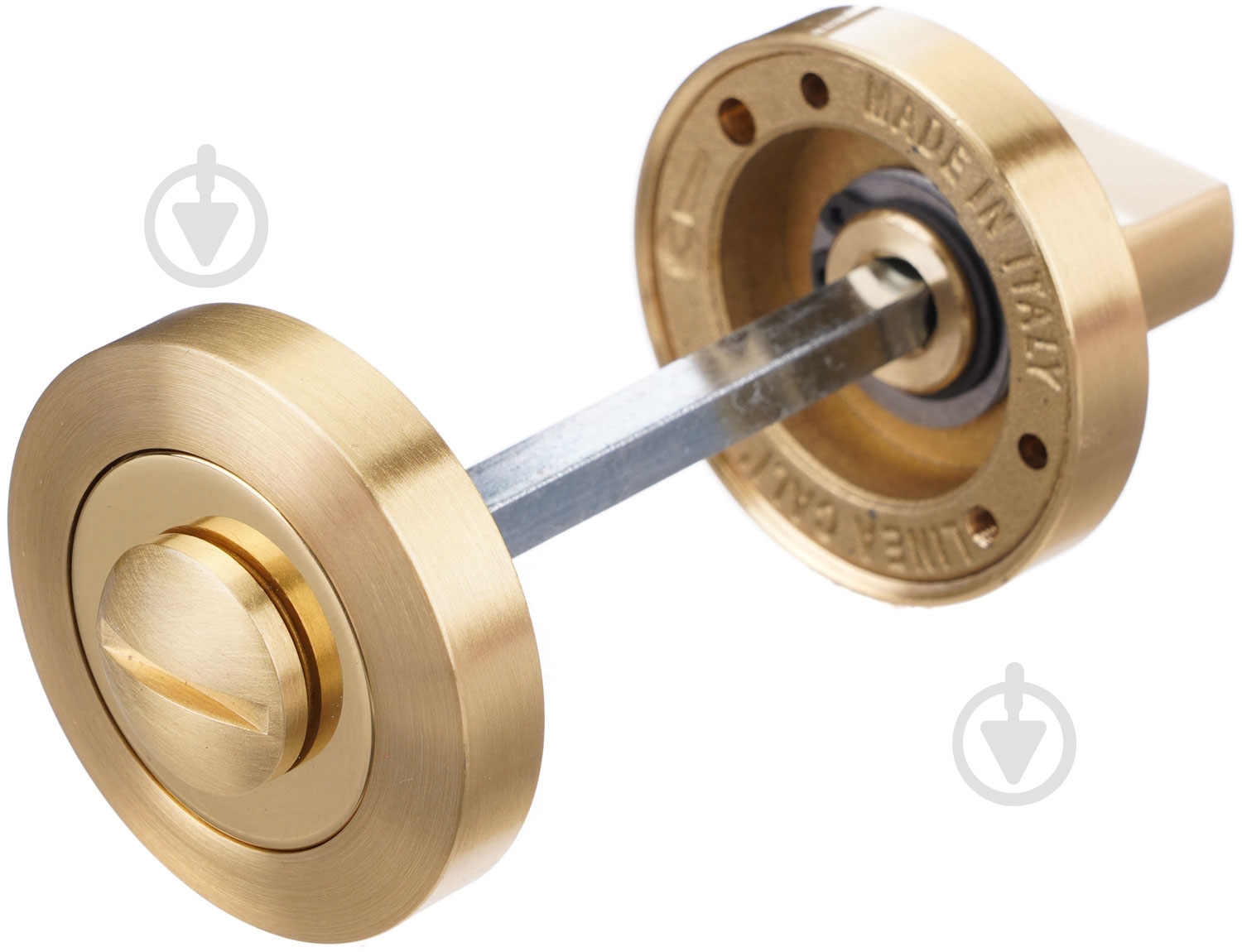 Фіксатор Linea Cali 102 WC полірована латунь/матова латунь - фото 1 Фіксатор Linea Cali 102 WC полірована латунь/матова латунь - фото 1