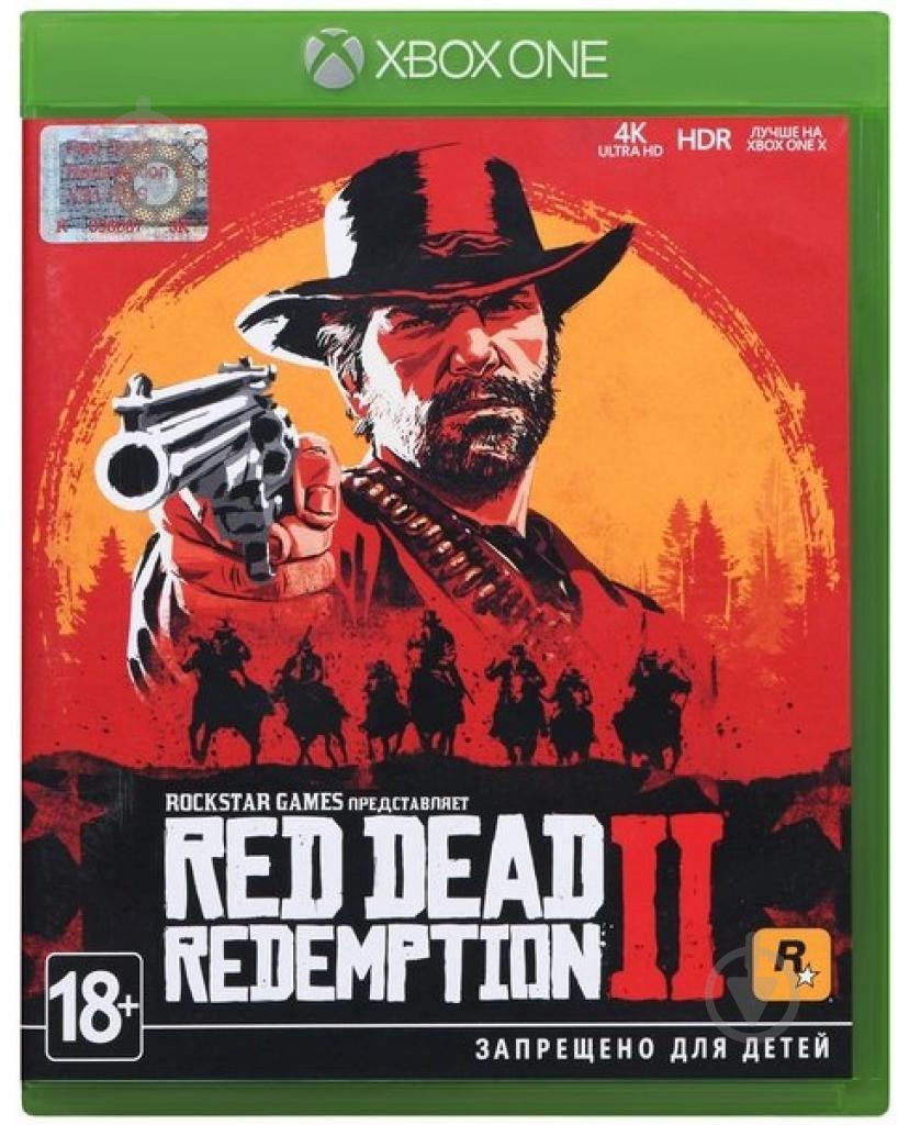 Игра Xbox Red Dead Redemption 2 (Xbox One, Russian subtitles) - фото 1 Игра Xbox Red Dead Redemption 2 (Xbox One, Russian subtitles) - фото 1