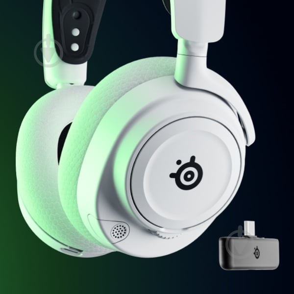 Гарнітура ігрова SteelSeries Arctis Nova 7X Wireless white (61567) - фото 6