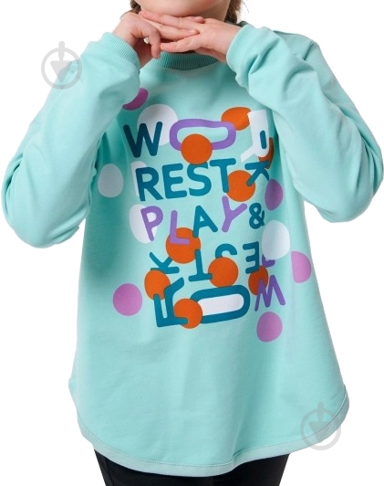 Джемпер для девочки Smil р.128 ментол 116556 - фото 1