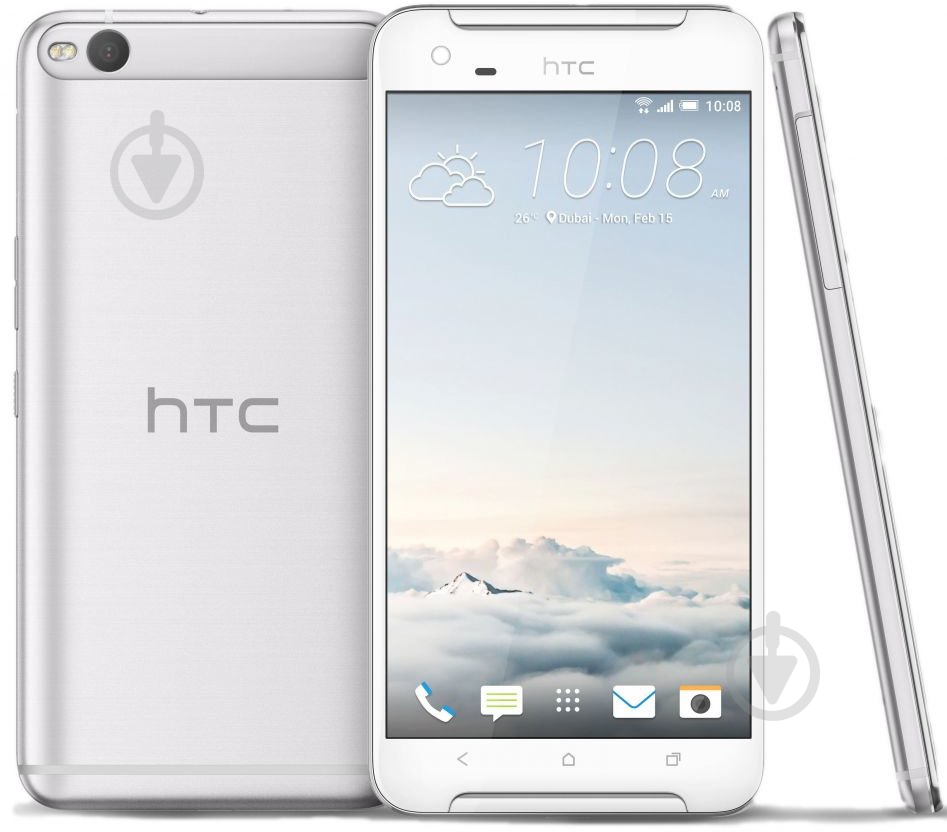 Смартфон HTC ONE X9 Dual Sim 3/32GB opal silver (99HAHP016-00) - фото 3