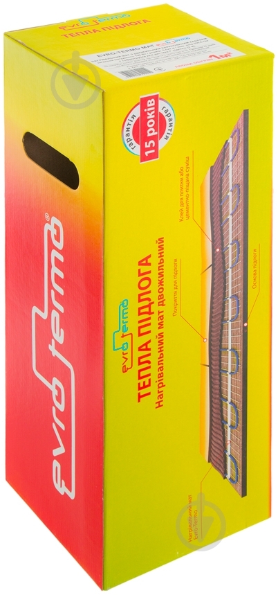 Нагревательный мат Evro-Termo 1,0 м2 - фото 3 Нагревательный мат Evro-Termo 1,0 м2 - фото 3