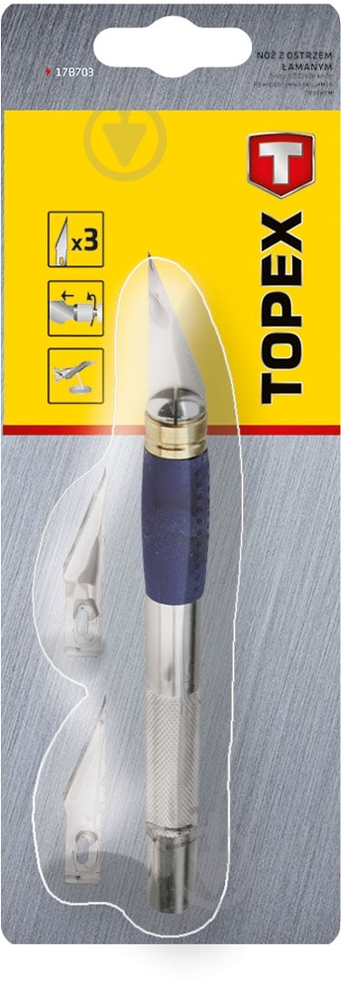 Нож для точных работ Topex  17B703 - фото 2