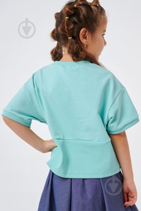 Джемпер для девочки Smil р.122 ментол 116557 - фото 3