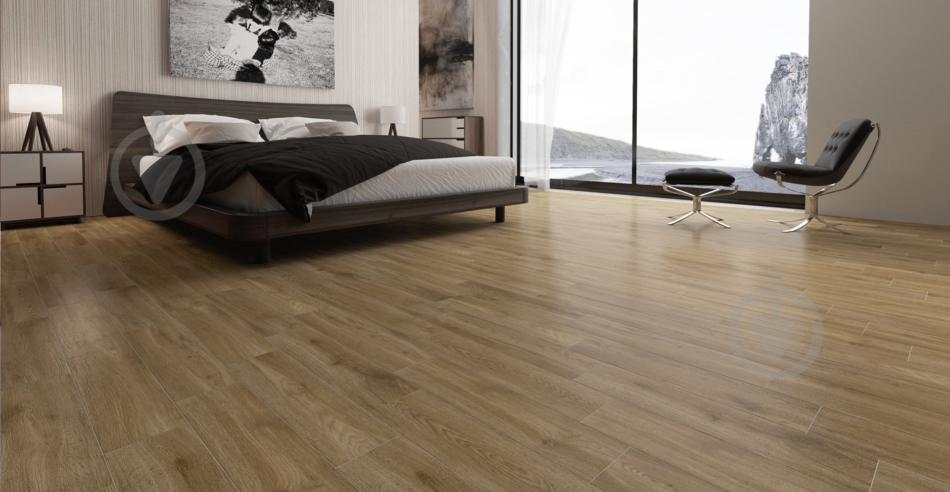 Плитка Golden Tile Kronewald коричневый 119,8х19,8 977129 - фото 2