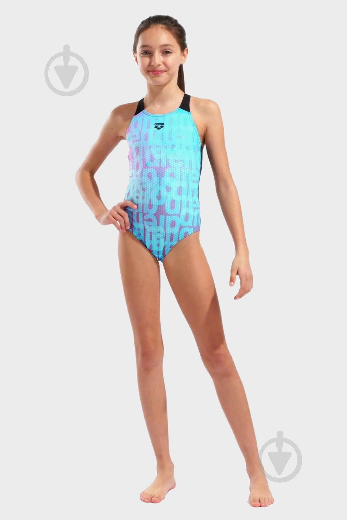 Купальник Arena MULTI COLOURS SWIMSUIT V BACK 009007-509 р.10-11 бирюзовый - фото 5 Купальник Arena MULTI COLOURS SWIMSUIT V BACK 009007-509 р.10-11 бирюзовый - фото 5