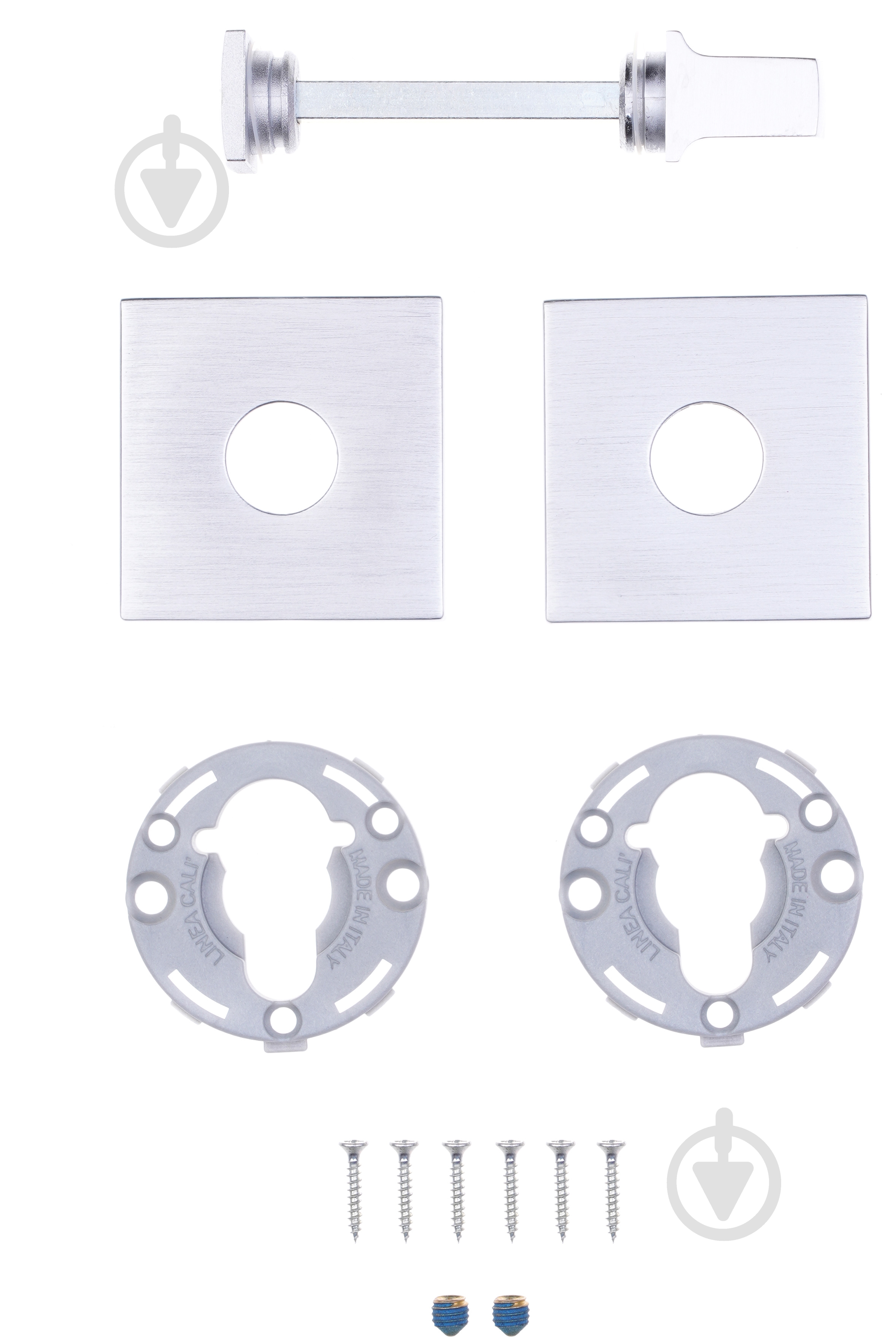 Накладка Linea Cali WC 024 WC матовий хром - фото 1 Накладка Linea Cali WC 024 WC матовий хром - фото 1