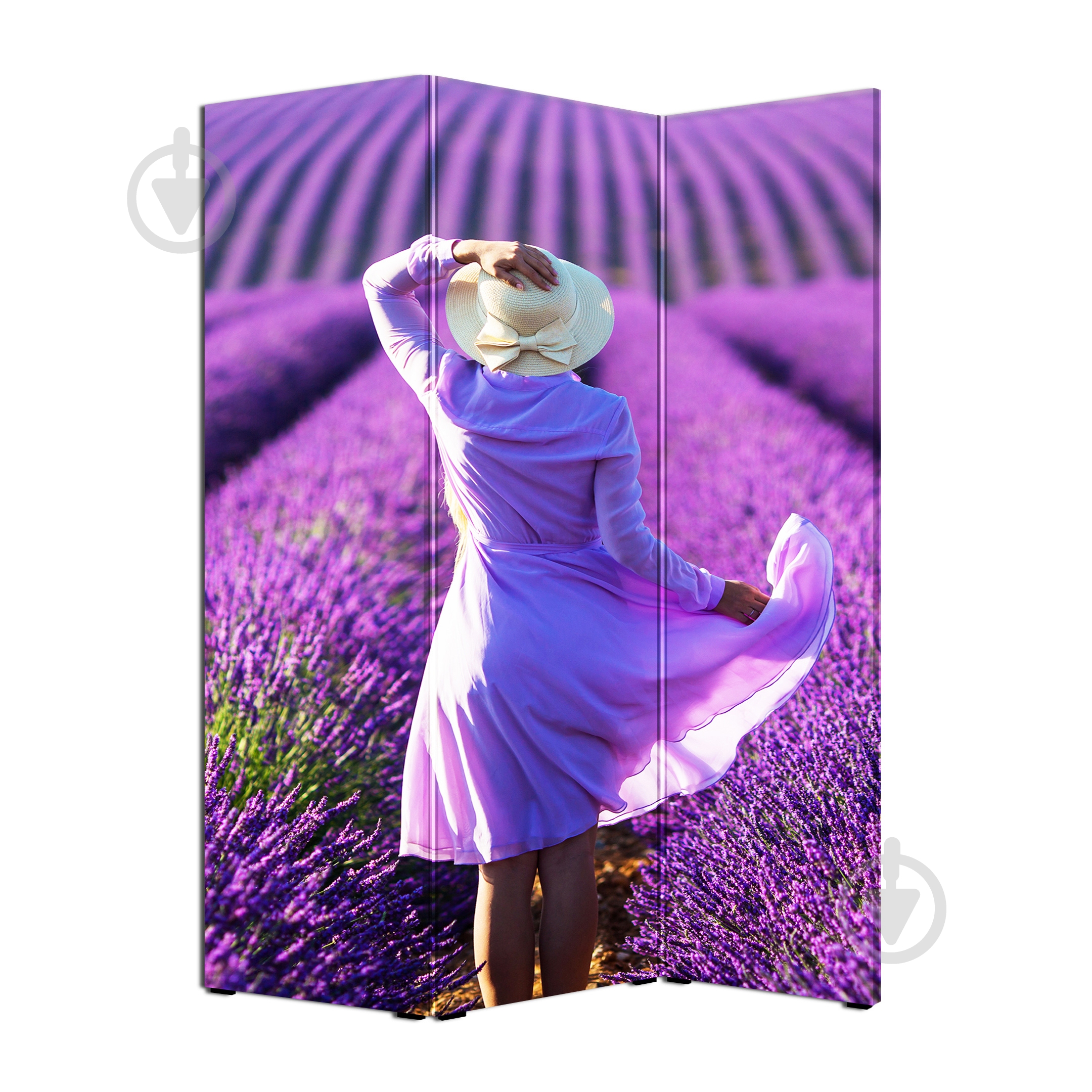 Ширма Теамо Лаванда 3 1750x1180x20 мм разноцветный - фото 3