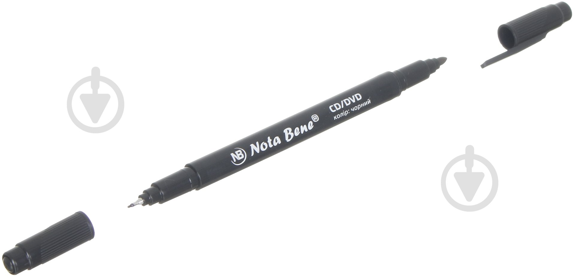 Маркер перманентный Nota Bene CD/DVD 115 черный - фото 1 Маркер перманентный Nota Bene CD/DVD 115 черный - фото 1