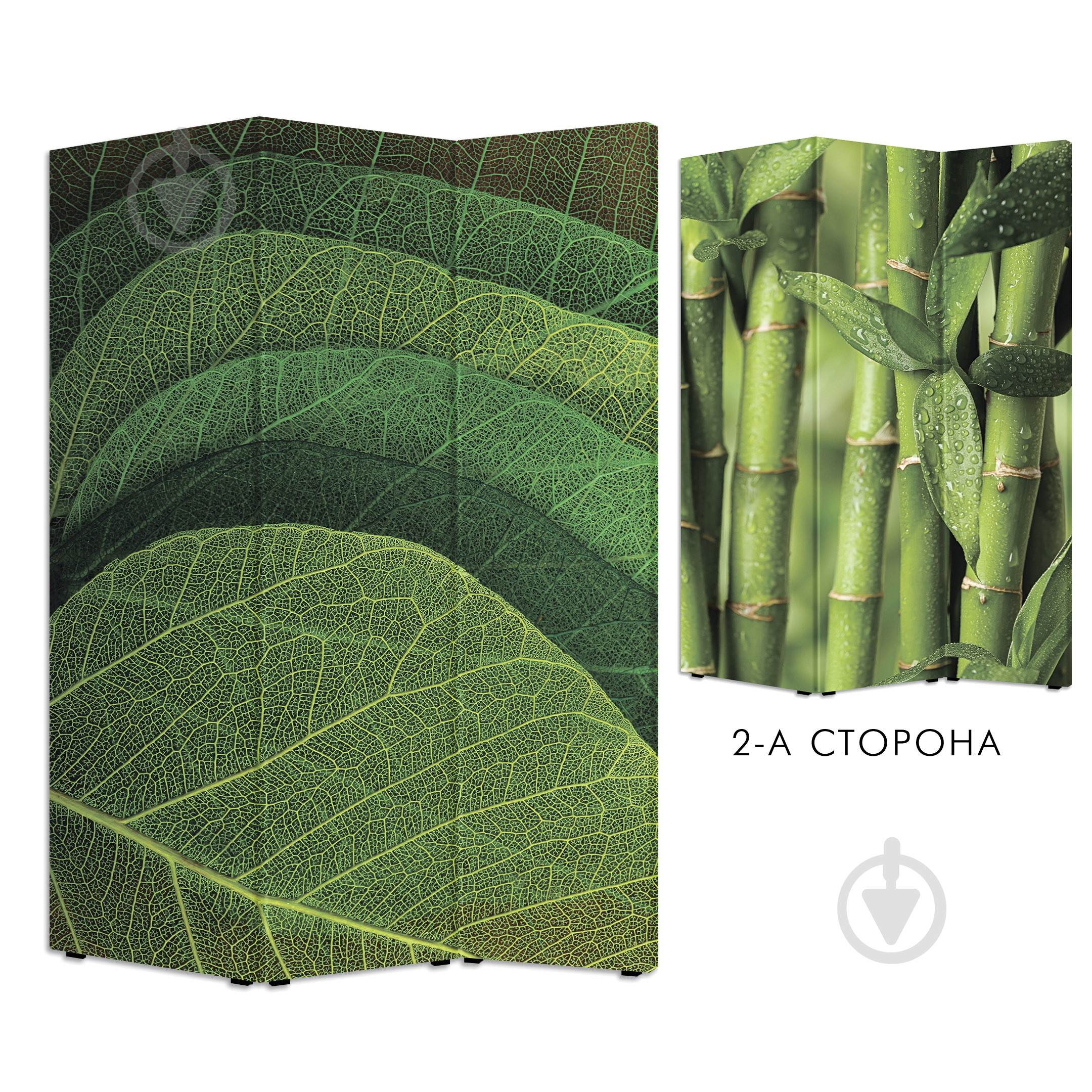 Ширма Теамо Лист 3 1750x1180x20 мм разноцветный - фото 1 Ширма Теамо Лист 3 1750x1180x20 мм разноцветный - фото 1