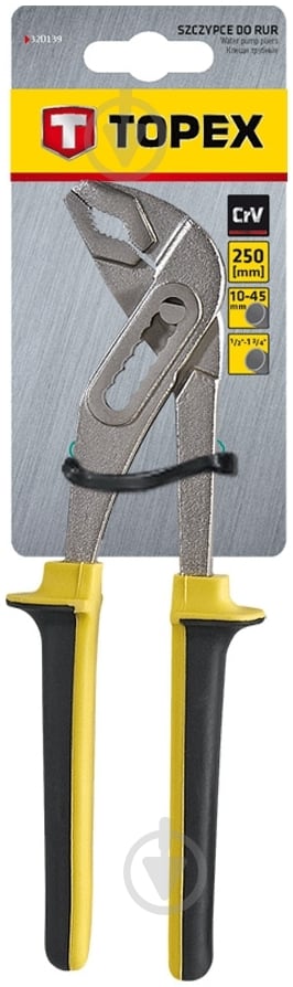 Клещи переставные Topex 32D139 - фото 2