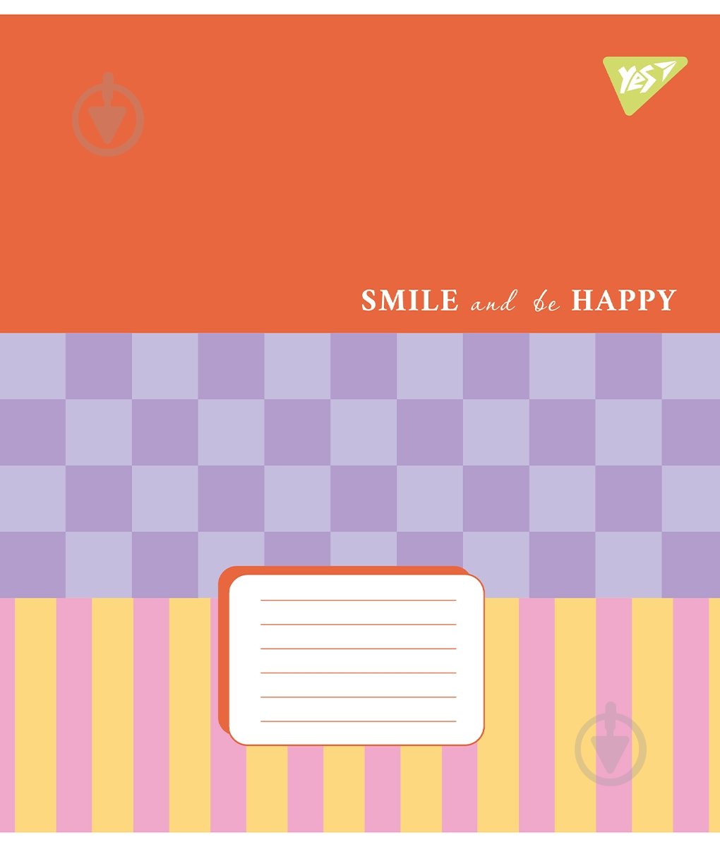 Зошит шкільний 48 аркушів лінія Smile and be happy (767392) YES - фото 4 Зошит шкільний 48 аркушів лінія Smile and be happy (767392) YES - фото 4