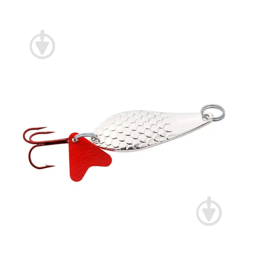 Блесна-колебалка Spinnex 2 г ATOM silver - фото 1 Блесна-колебалка Spinnex 2 г ATOM silver - фото 1