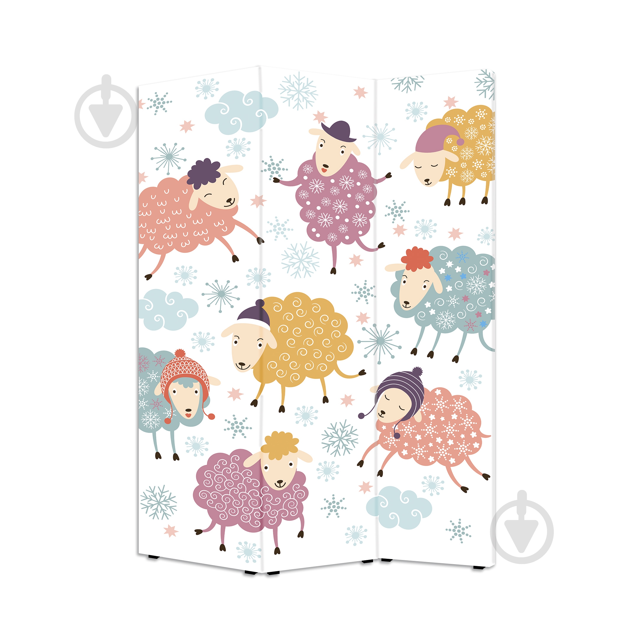 Ширма Теамо Принцесса 2 1750x1180x20 мм разноцветный - фото 3 Ширма Теамо Принцесса 2 1750x1180x20 мм разноцветный - фото 3