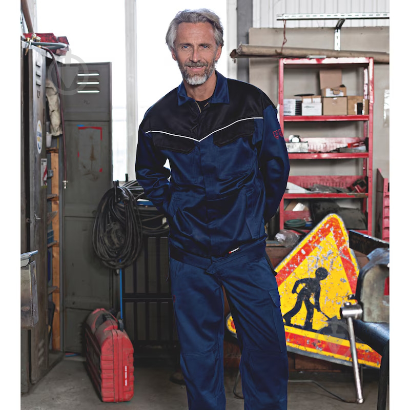 Куртка сварщика WURTH MODYF MULTINORM р. 3XL M001099005 синий - фото 3 Куртка сварщика WURTH MODYF MULTINORM р. 3XL M001099005 синий - фото 3