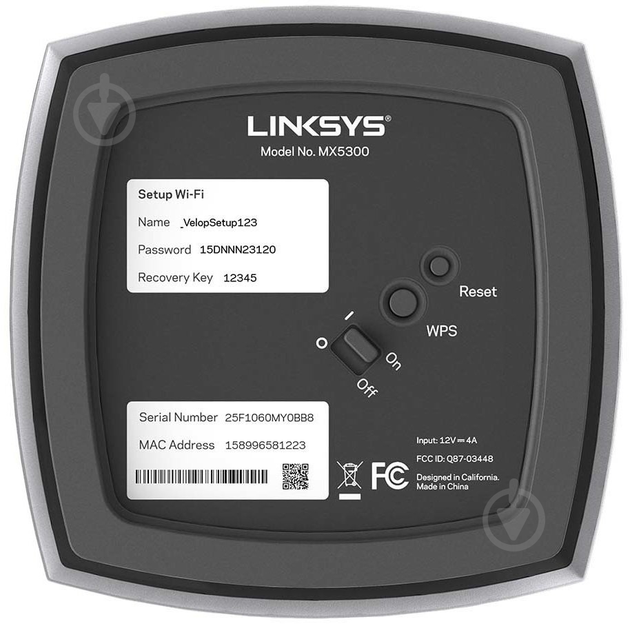 Wi-Fi-система Linksys Velop AX5300 (MX10600-EU) - фото 6