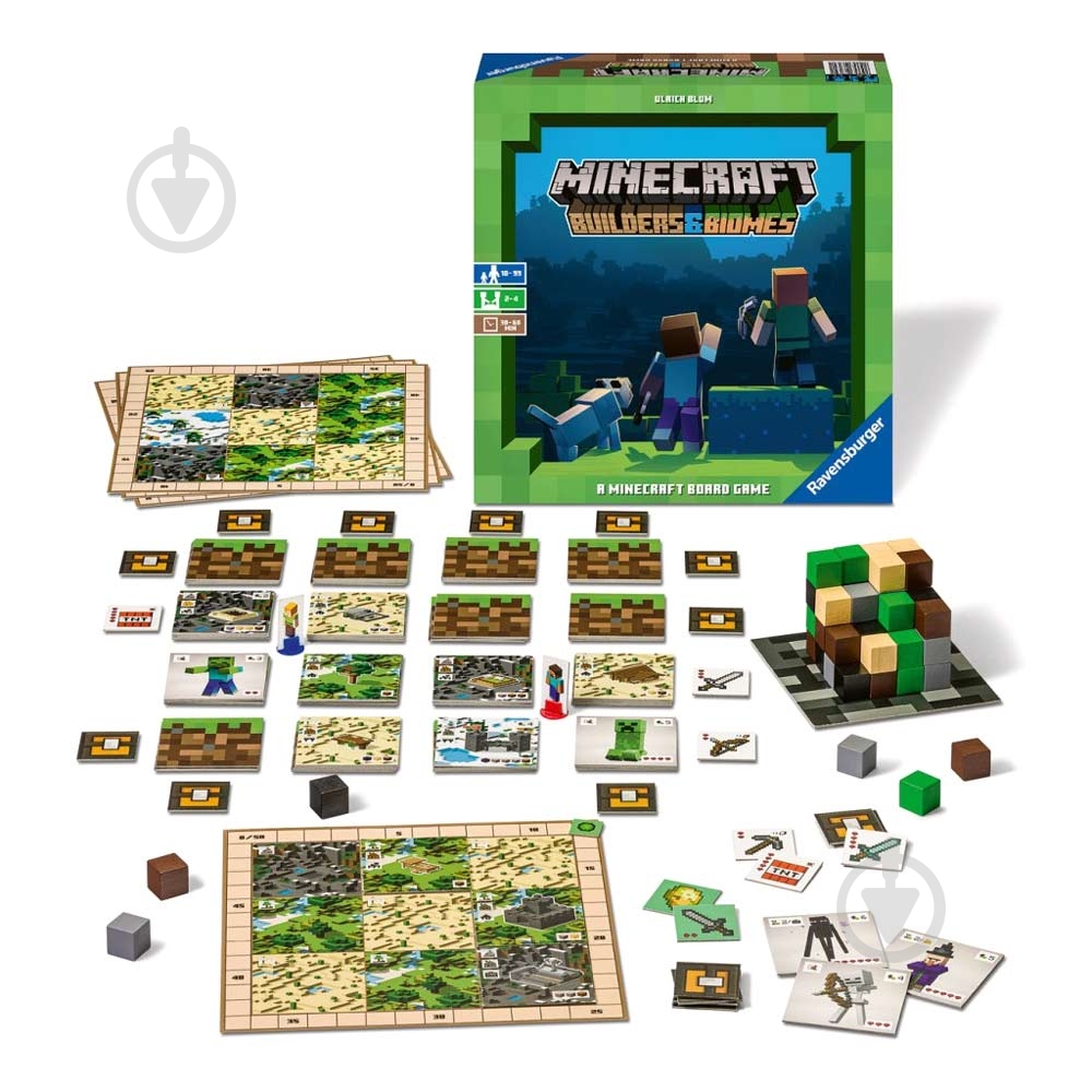 Игра настольная Ravensburger Майнкрафт 26867 - фото 2