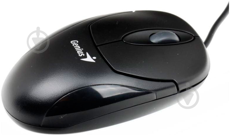 Миша Genius XScroll V3 USB Optical (31010233100) black - фото 3